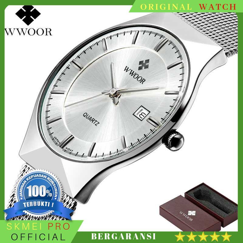 Jual ORIGINAL WATCH WWOR Jam Tangan Analog Pria - 8016 BERGARANSI ...