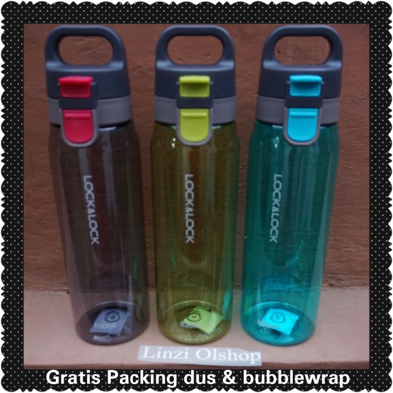 Jual Tumbler Tempat Minum Termos Infuswater Lock N Lock Exclusive One Touch Cap Water Bottle 0483