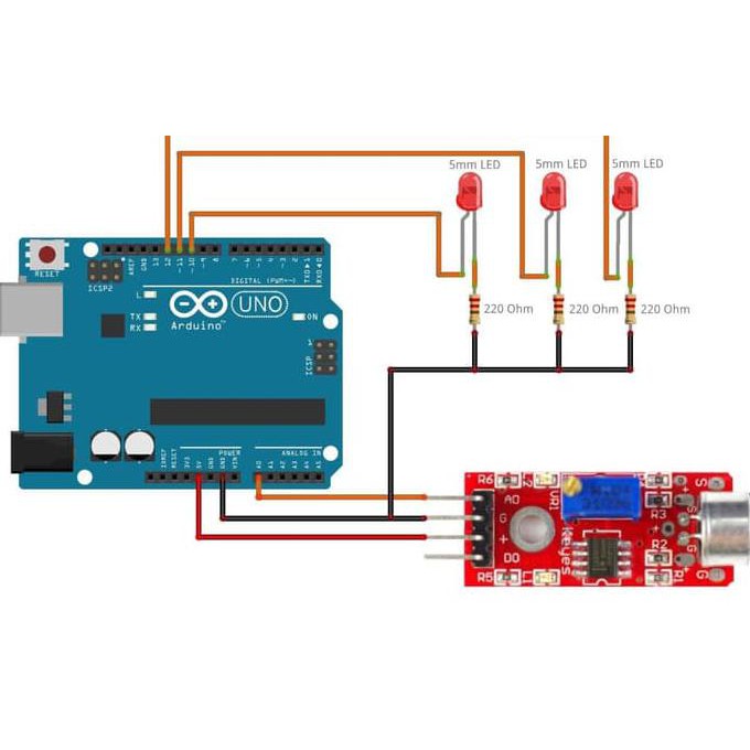 Jual Modul Mic Microphone Sensor Sound Suara Detection Arduino Efgad774 Berkualitas Shopee 9115