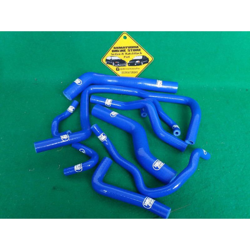 Jual selang radiator biru silicone samco Honda Jazz RS GE8 Brio DD1 ...