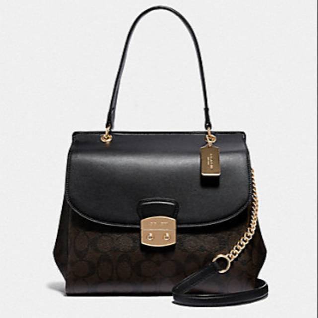 Jual Authentic COACH Avary Flap Carryall Shopee Indonesia