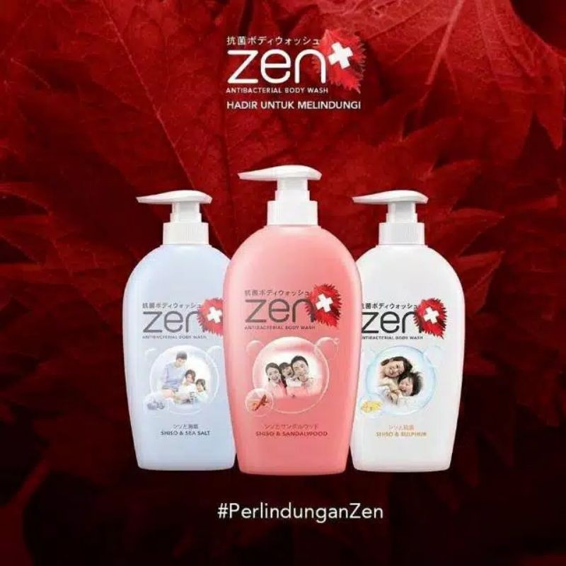 Jual Zen Sabun Cair Botol 500ml (Sandalwood/ Seasalt/ Sulfur) | Shopee ...