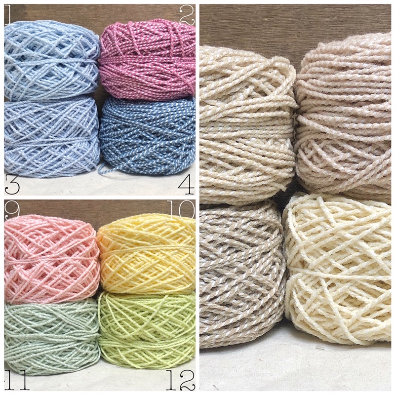 Jual Benang Rajut POLY BIGPLY CANDY ( Candy Series Polyester Bigply ...