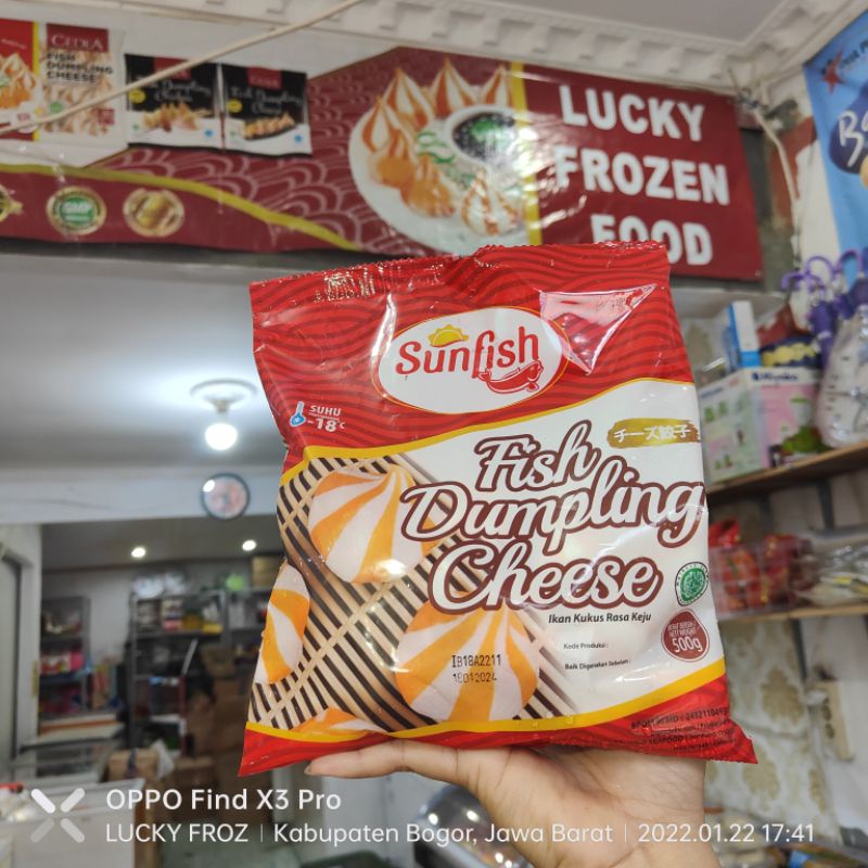 Jual Sunfish dumpling chesse berat 500gr | Shopee Indonesia