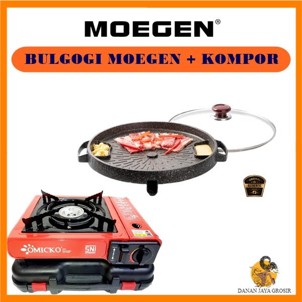 Jual Moegen Germany Bulgogi Pan All New Cm Grill Bbq Tutup Kaca