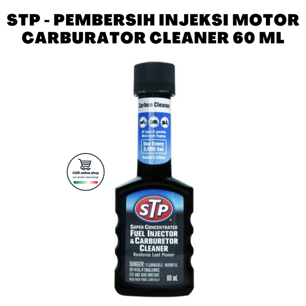 Jual STP FUEL INJECTOR 60 ML CARBURATOR CLEANER PEMBERSIH KARBURATOR ...