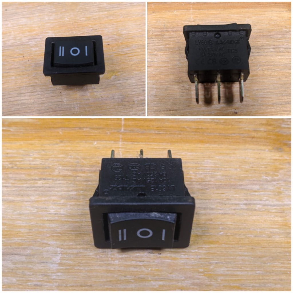 Jual Saklar Switch ON-OFF-ON 3Pin | Shopee Indonesia