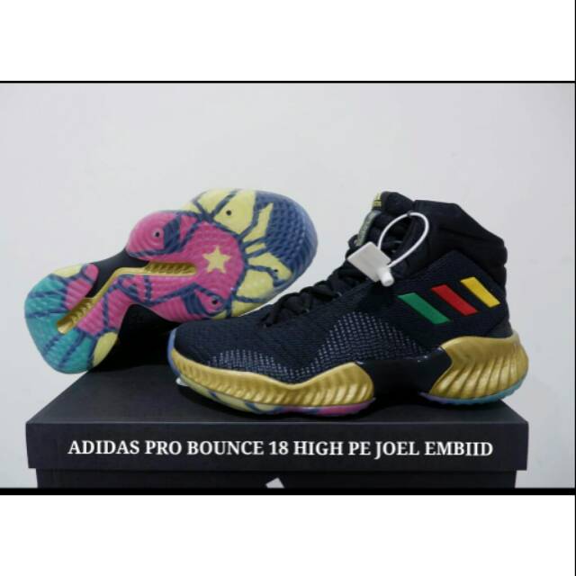 Jual SEPATU ADIDAS PRO BOUNCE 18 HIGH PE JOEL EMBIID Shopee