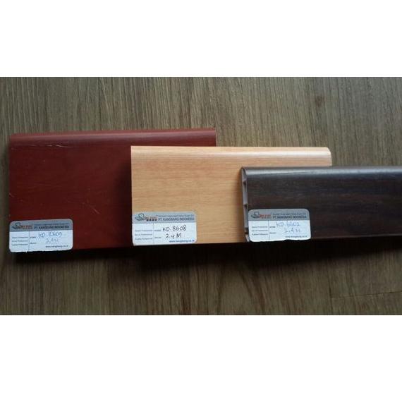 Jual Plint Lantai Pvc List Plank Pvc Plint Lisplank Pvc List Dinding Lisplang Plin Pvc