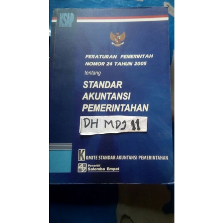 Jual Standar Akuntansi Pemerintahan Berdasarkan Komite Standar ...