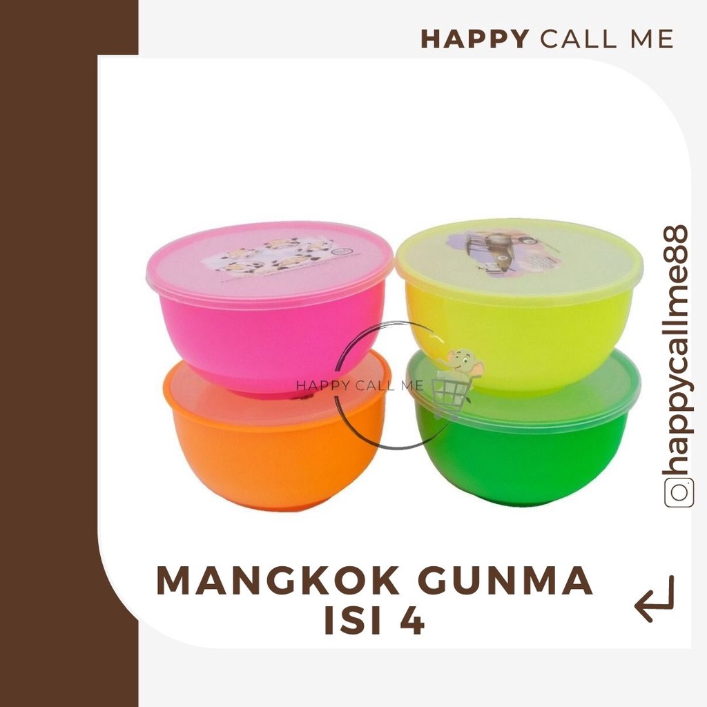 Jual Calista Mangkok Gunma Gambar Ukuran L– Set Isi 4pcs Shopee Indonesia