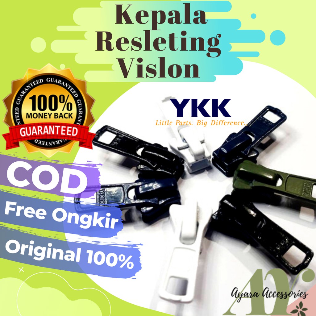 Jual Kepala Resleting Ykk Vislon No Termurah Shopee Indonesia