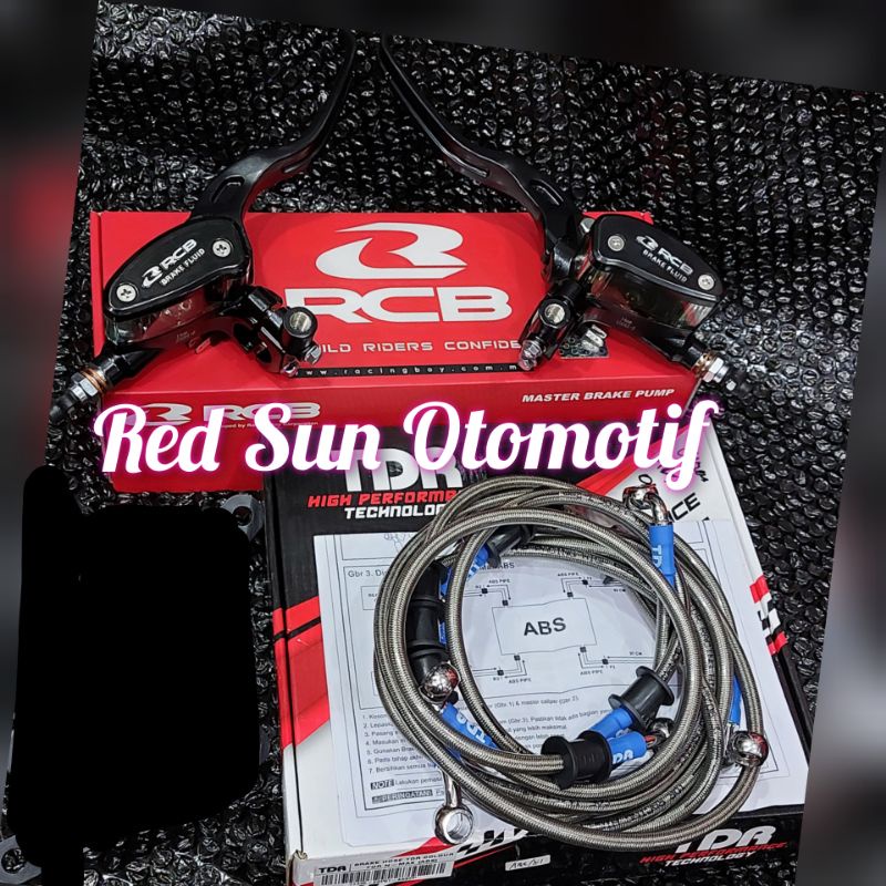 Jual COD / Master rem RCB E2 14 mm OVAL E3 12,7 mm KOTAK Nmax old new ...