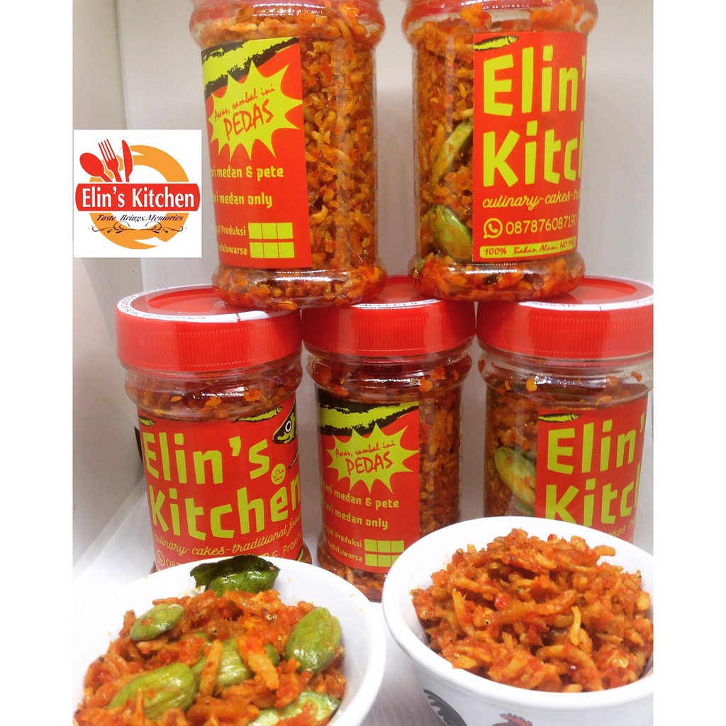 Jual Sambal Teri Medan Kacang Shopee Indonesia