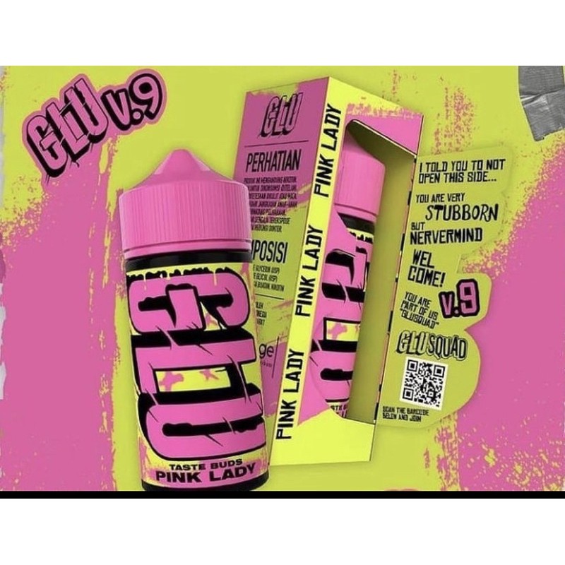 Jual LIQUID GLU V9 PINK LADY 3MG 100ML CUKAI | Shopee Indonesia