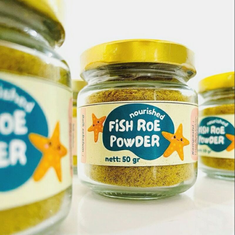 Jual BENOURISH - FISH ROE POWDER / BUBUK TELOR IKAN / NUTRIENT DENSE ...