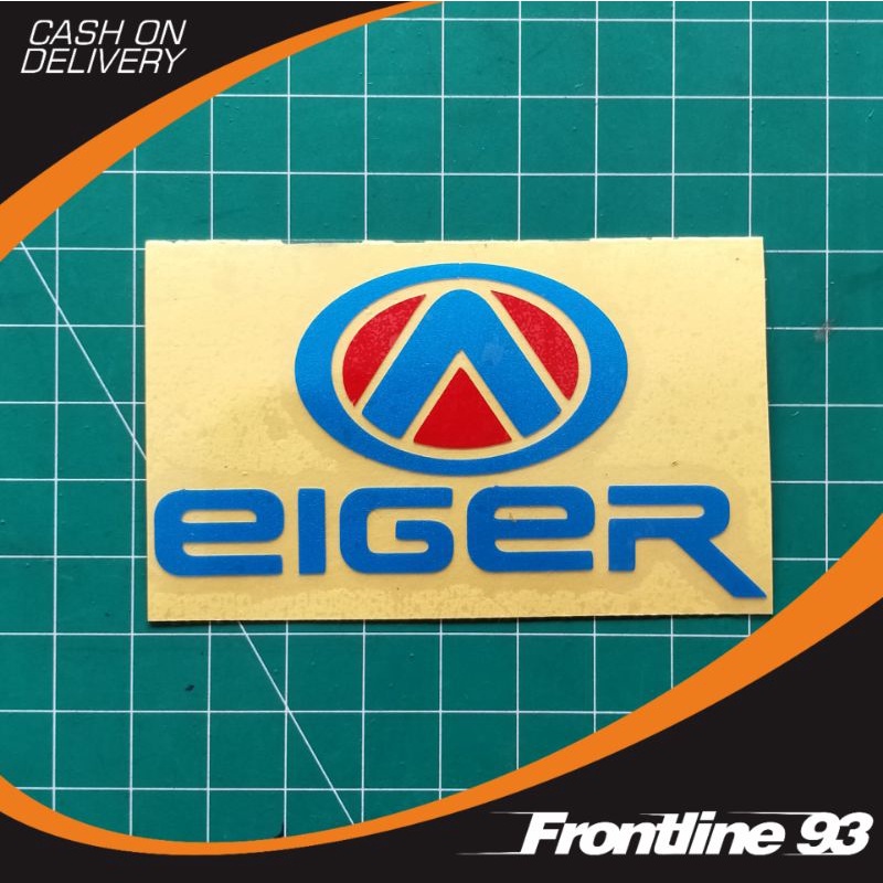 Jual Sticker Cutting EIGER - stiker Outdoor - stiker Adventure - stiker ...