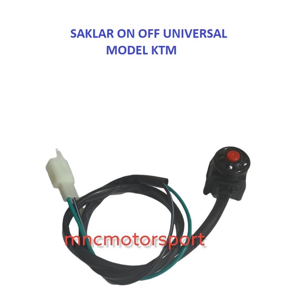 Jual SAKLAR ON OFF MODEL KTM UNIVERSAL KE SEMUA MOTOR | Shopee Indonesia