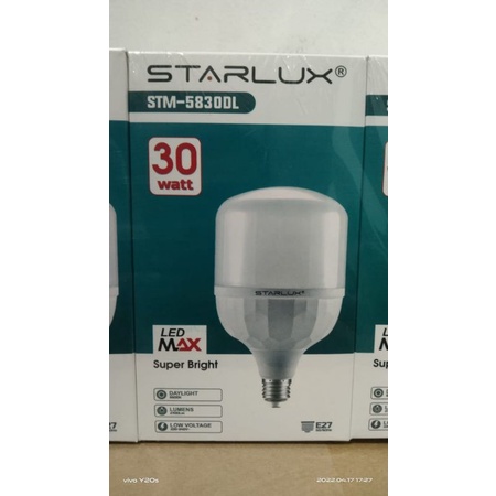 Jual led starlux MAX 30w garansi 1 tahun | Shopee Indonesia