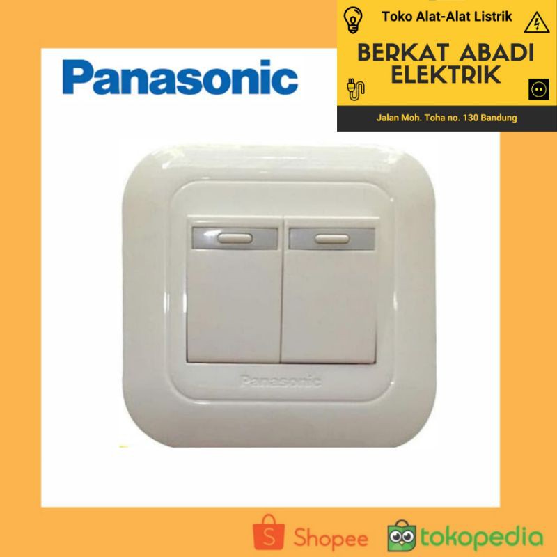 Jual SAKLAR SERI / DOUBLE PANASONIC WEJ5531 | Shopee Indonesia