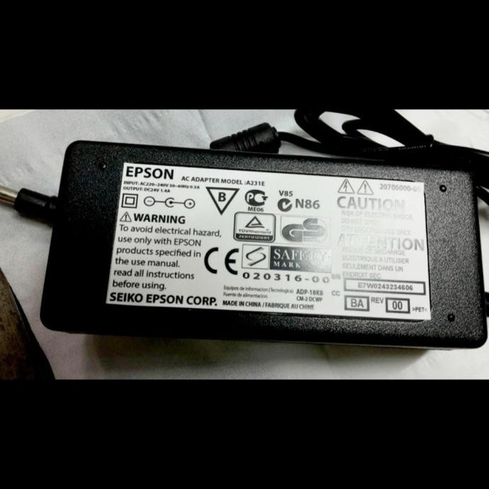 Jual Adaptor Scanner Epson Tipe Gt, Ds, Pm, Ps Dll | Shopee Indonesia