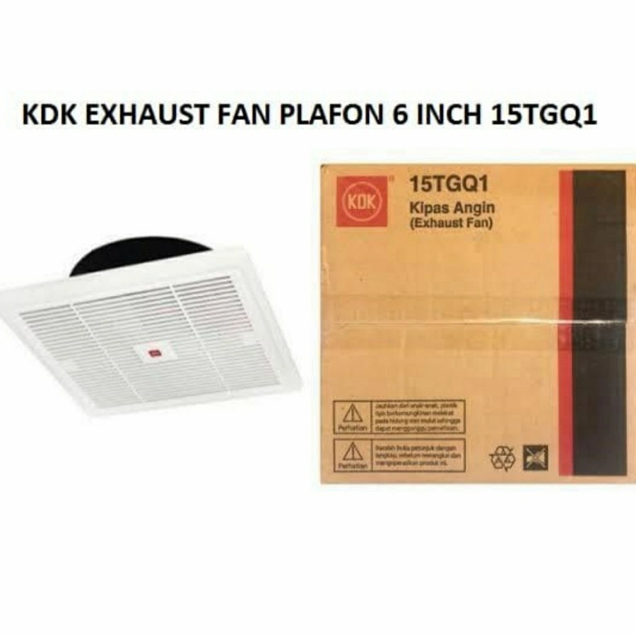 Jual EXHAUST FAN CEILING / PLAFON KDK 15TGQ 6 INCH Shopee Indonesia