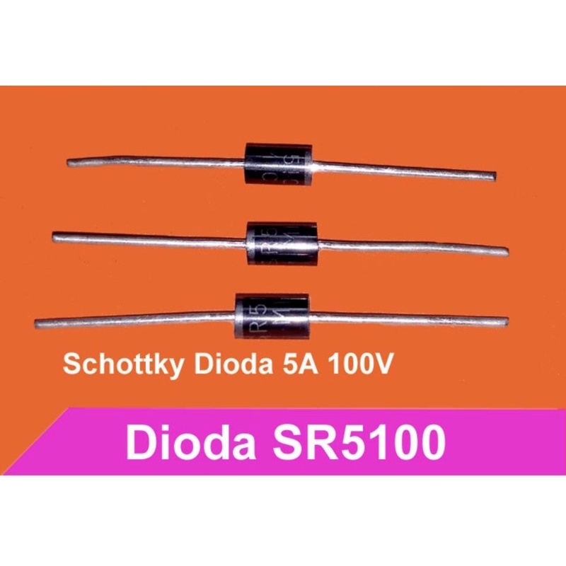 3 X SB5100 - SB 5100 - SR5100 - SR 5100 Diodo Schottky 5A 100V (3 - Foto 6