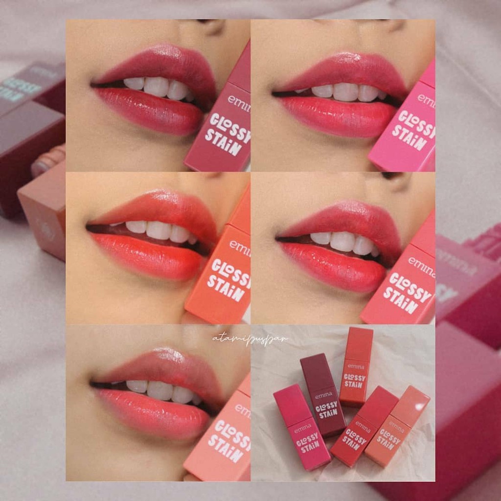 Jual Emina glossy stain NEW SHADE Shopee Indonesia