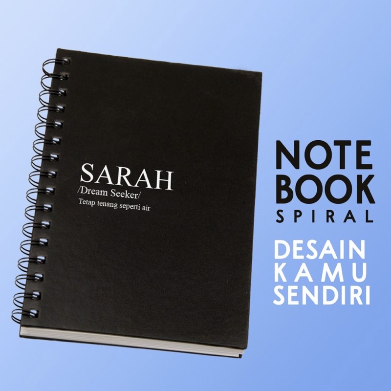 Jual Notebook A5 Custom 50 lembar | Shopee Indonesia