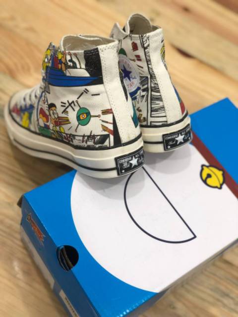 Jual Sepatu DORAEMON Hi X Converse All Star Chuck Taylor 1970s 70s High  BNIB Original Premium | Shopee Indonesia