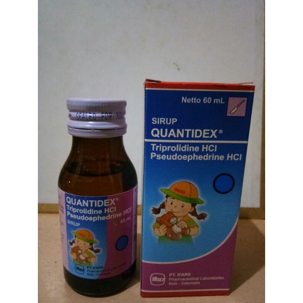 Jual QUANTIDEX sirup obat pilek anak Shopee Indonesia