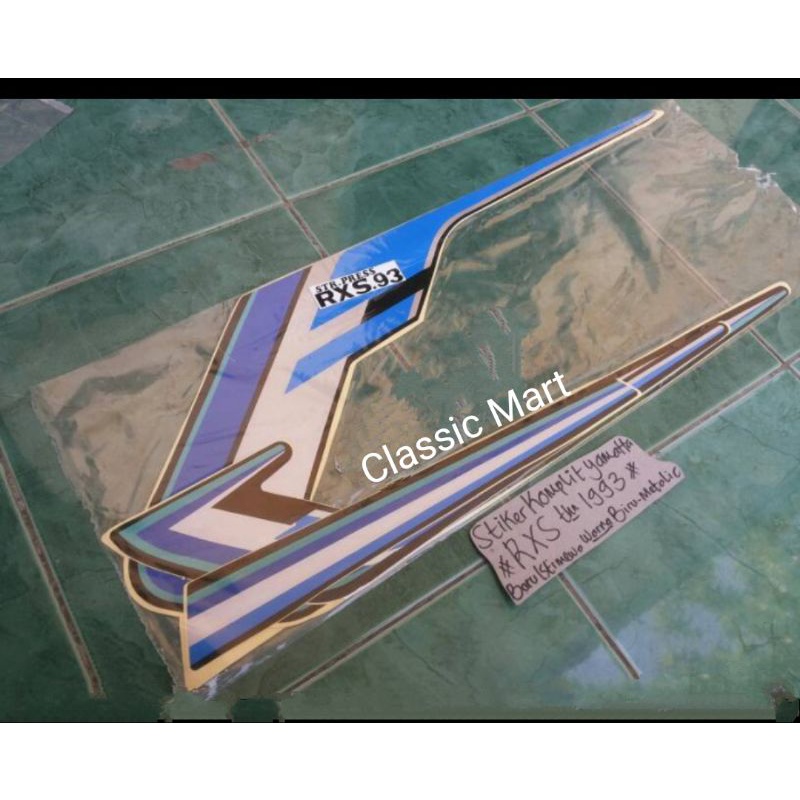 Jual STRIPING STICKER STIKER YAMAHA RXS RX SPECIAL RXS TAHUN 1993 ...
