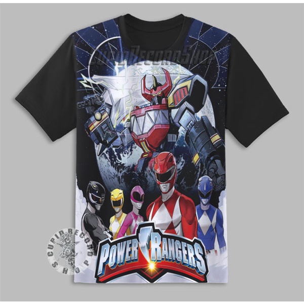 Jual Baju Power Rangers Anak Laki Laki Kaos Anime Power Ranger Diskon ...