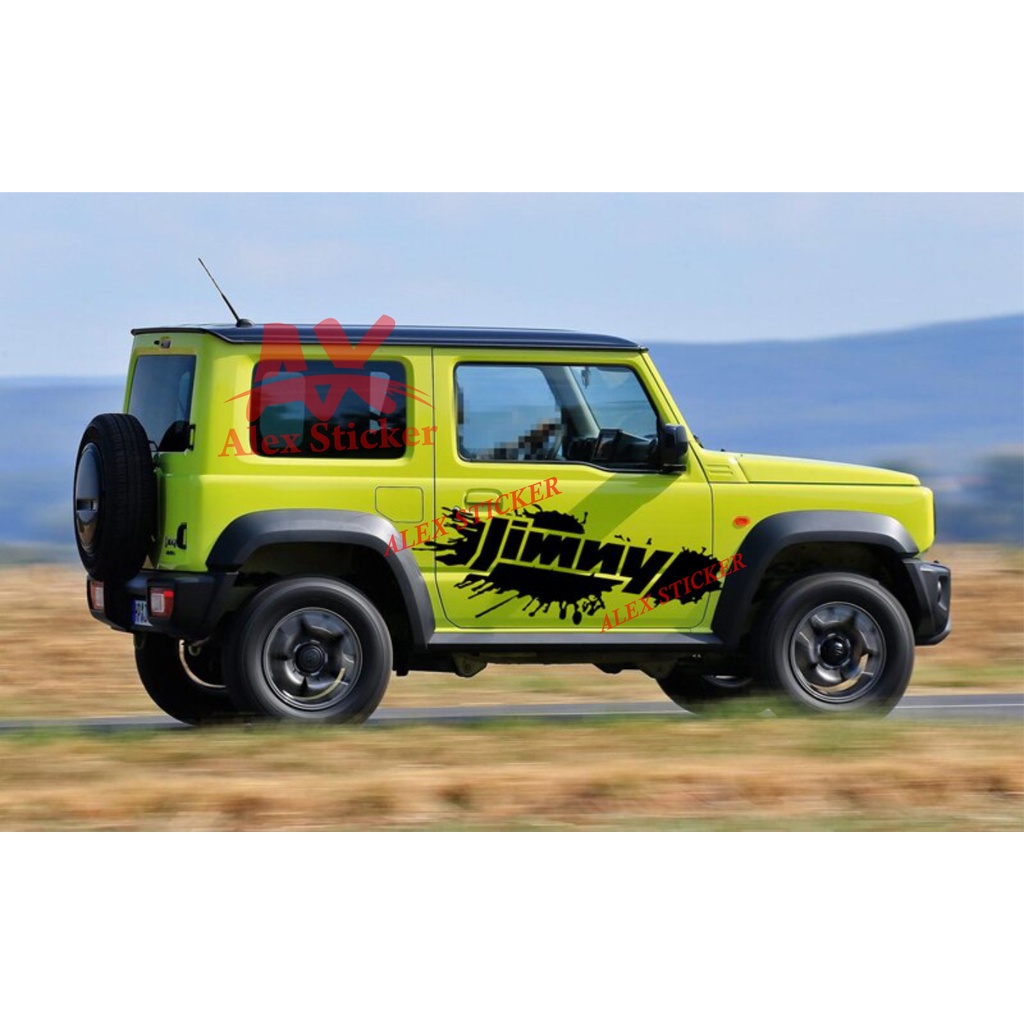Jual STIKER JIMNY STICKER MOBIL SUZUKI JIMNY KATANA JEEP RUBICON