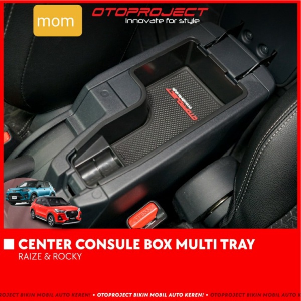 Jual Multi tray Console Box Tambahan Otoproject Raize / Rocky Diskon ...