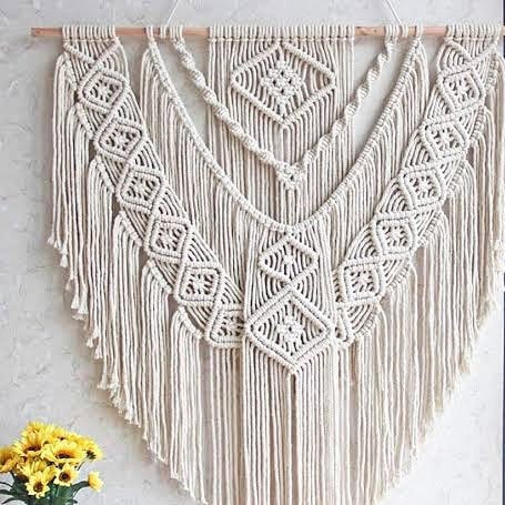 Jual [READYSTOCK] macrame wall hanging/ makrame hiasan dinding no 16 ...