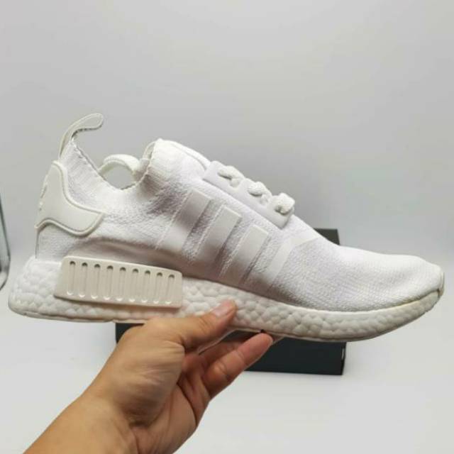 Primeknit White Womens Nmd Sepatu Adidas Nike Women Nmd ADIDAS NMD