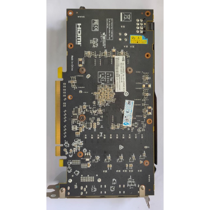 Jual VGA HIS Radeon RX 570 IceQ X2 OC 4GB DDR5 SECOND-NORMAL | Shopee ...