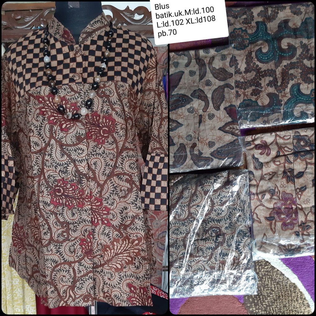 Jual Rien Label 6 Batik All Size | Shopee Indonesia