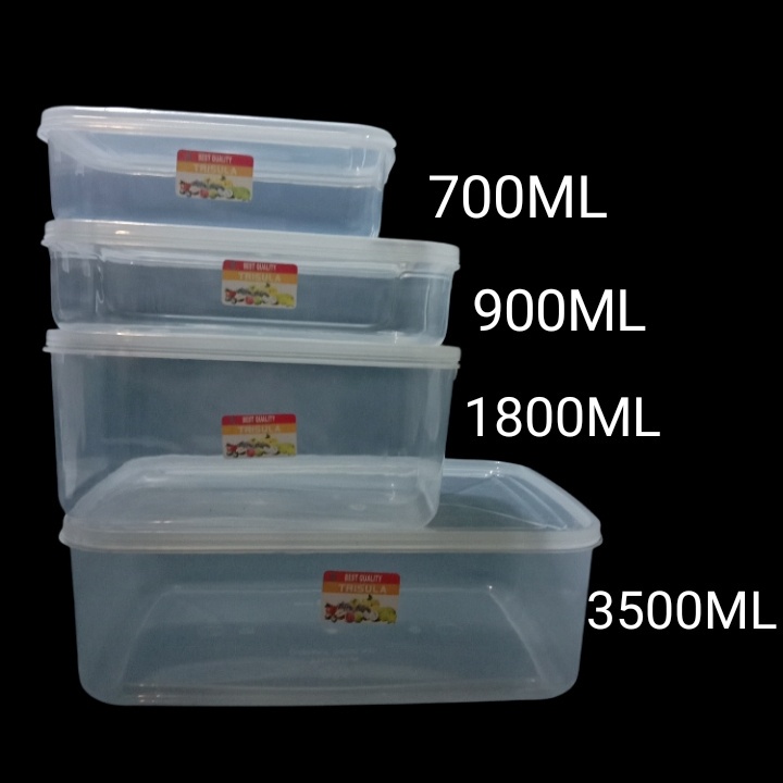 Jual Food Box Ml Plastik Kotak Makan Ml Box Makanan Toples