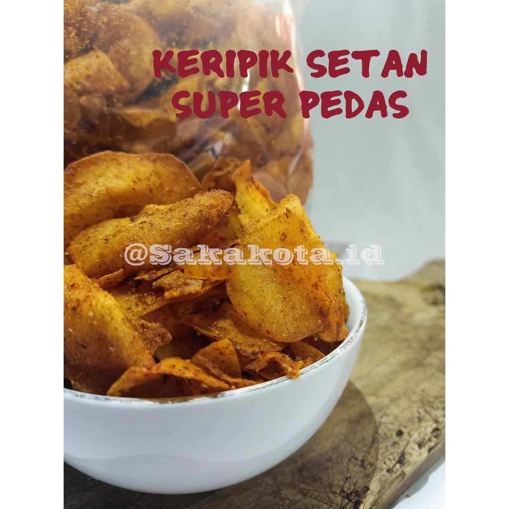 Jual Keripik Setan Riki [250gr] Khas Cimahi Shopee Indonesia