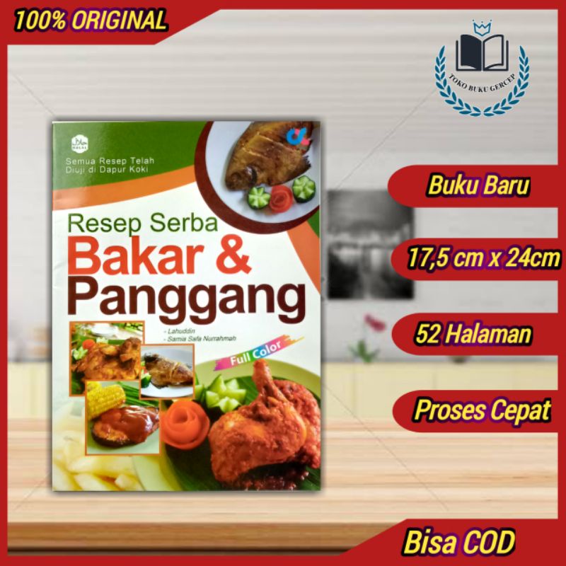 Jual Buku Resep And Masakan Resep Serba Bakar And Panggang Shopee Indonesia