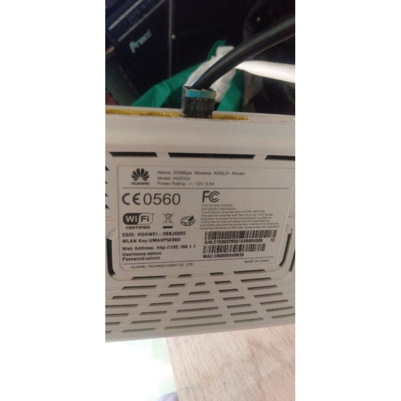 Jual Huawei HG532d adsl+router Shopee Indonesia