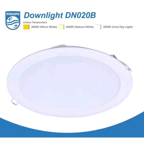 Jual Termurah Lampu Downlight Led Philips Dn B Watt White W Putih Free Ongkir Shopee