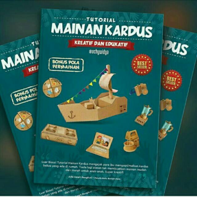 Jual Buku Tutorial Mainan Kardus Shopee Indonesia 3982