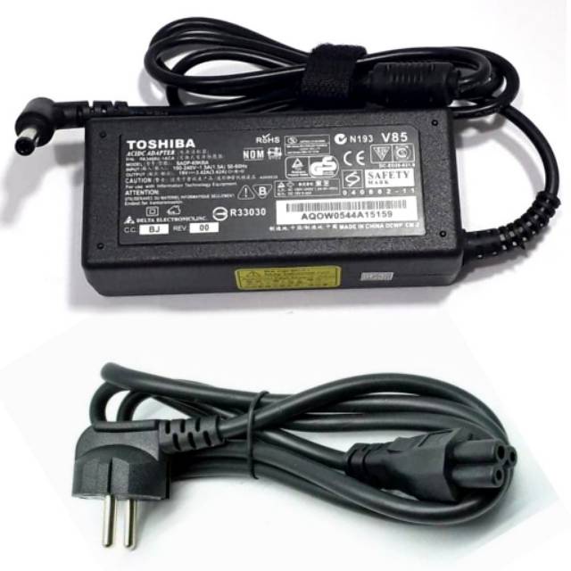 thumbnail image 2 of Laptop AC Adapter Charger For Toshiba Satellite L655 L670 L745 L755 Series – 19V 3.42A 2 of 4