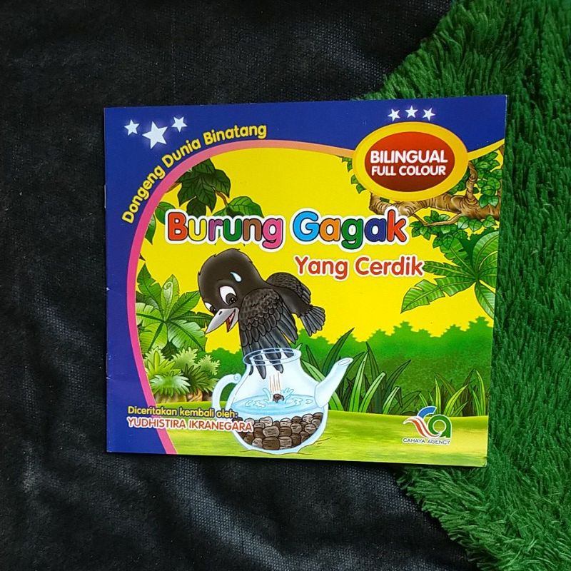 Jual ORIGINAL BUKU CERITA ANAK DONGENG DUNIA BINATANG BILINGUAL FULL ...