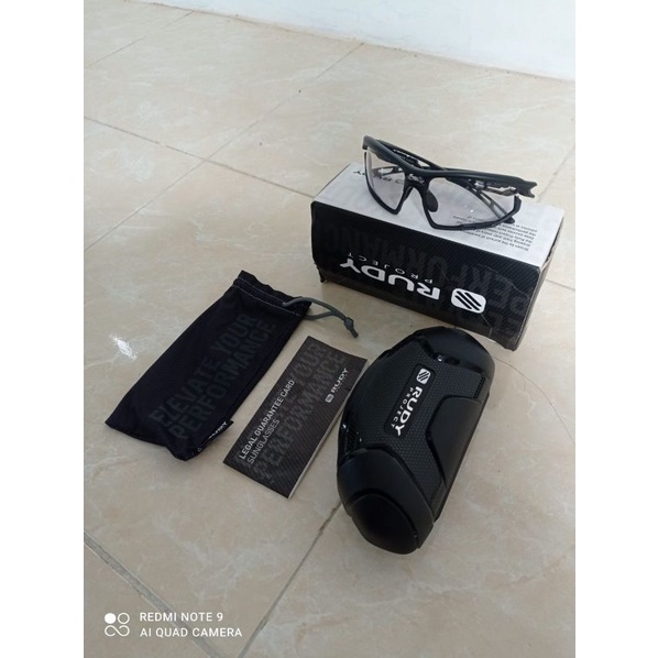 Jual Kacamata Rudy Project Black Matte Impactx 2 Black Jatah | Shopee ...