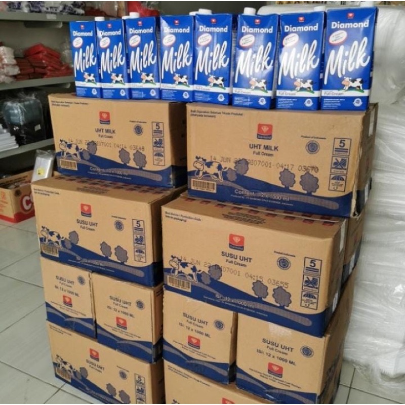 Jual Susu Diamond 1 Liter | Shopee Indonesia