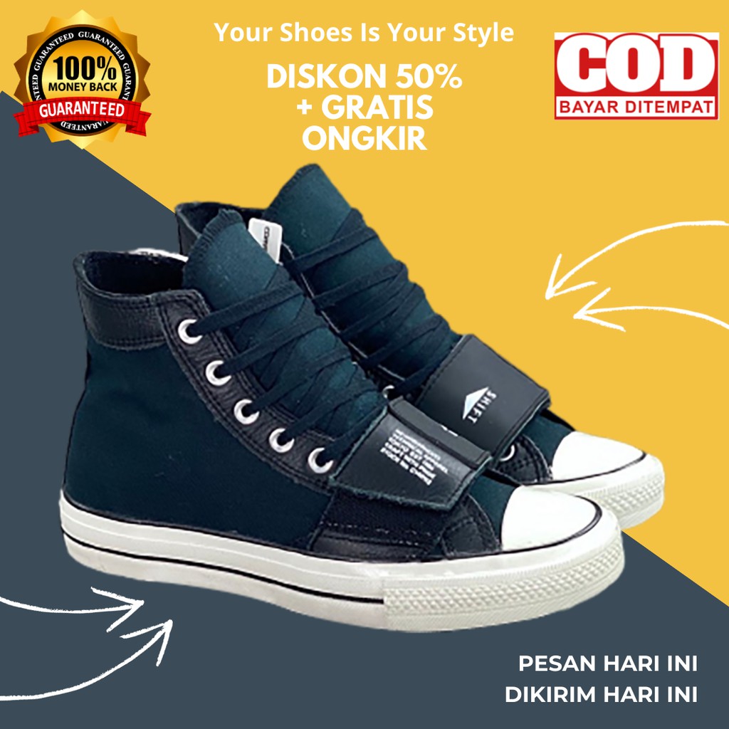 Jual CONVERSE X NEIGHBORHOOD MOTORCYCLE CHUCK TAYLOR 70S HIGH